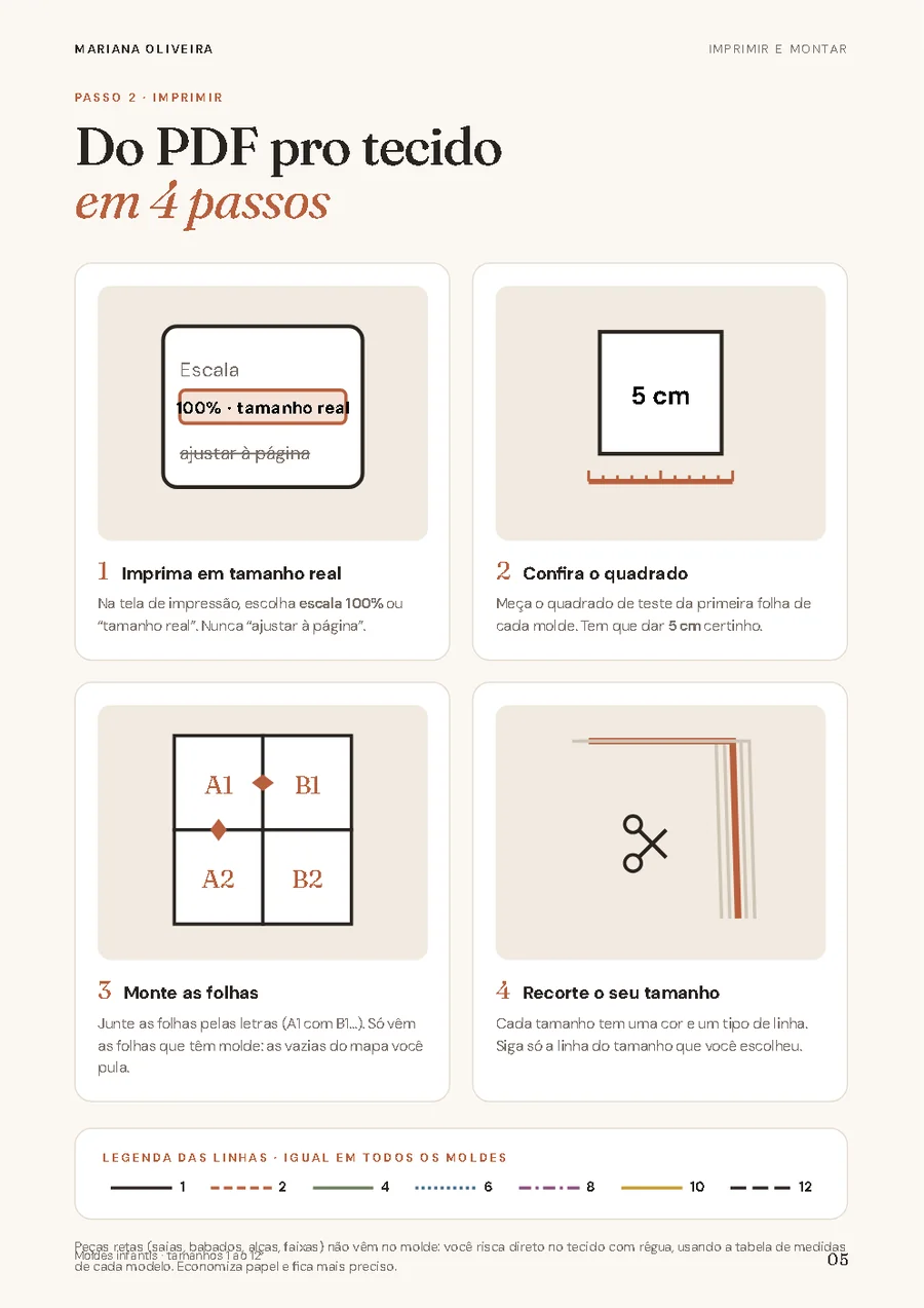Guia de impressão